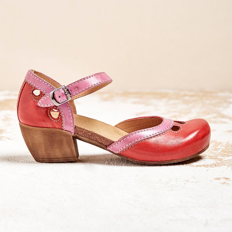 Alexia™ | Ortopediska sandaler med låg klack