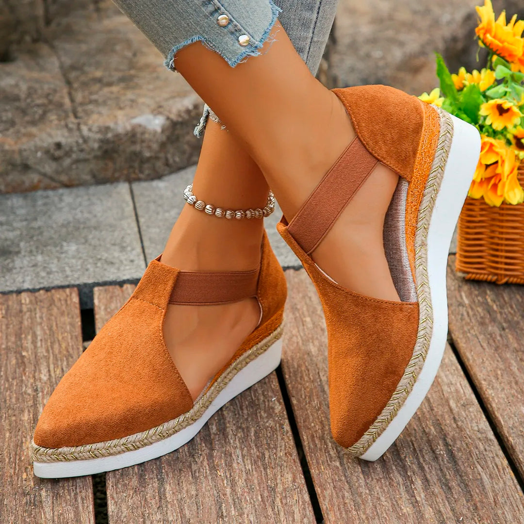 Mabella | Ortopediska sandaler med platå, ventilerande och avslappnade