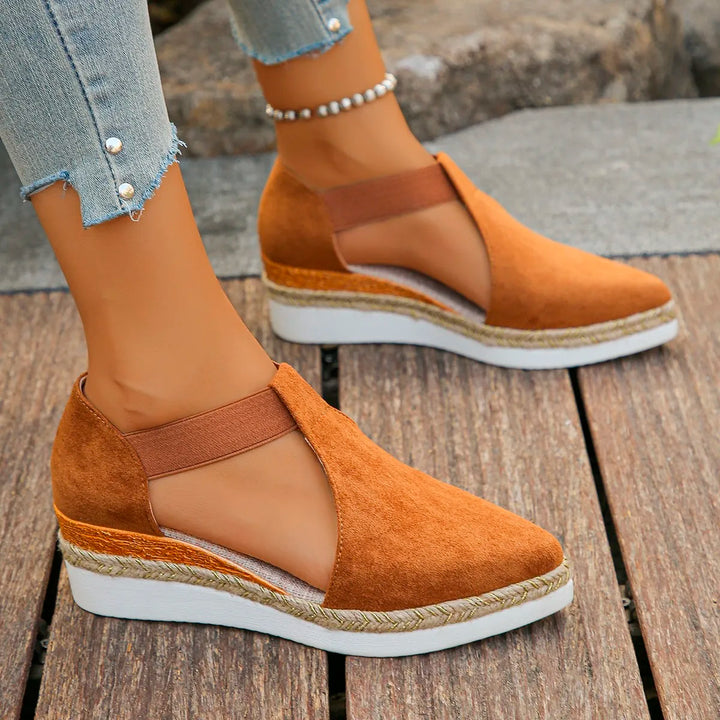 Mabella | Ortopediska sandaler med platå, ventilerande och avslappnade
