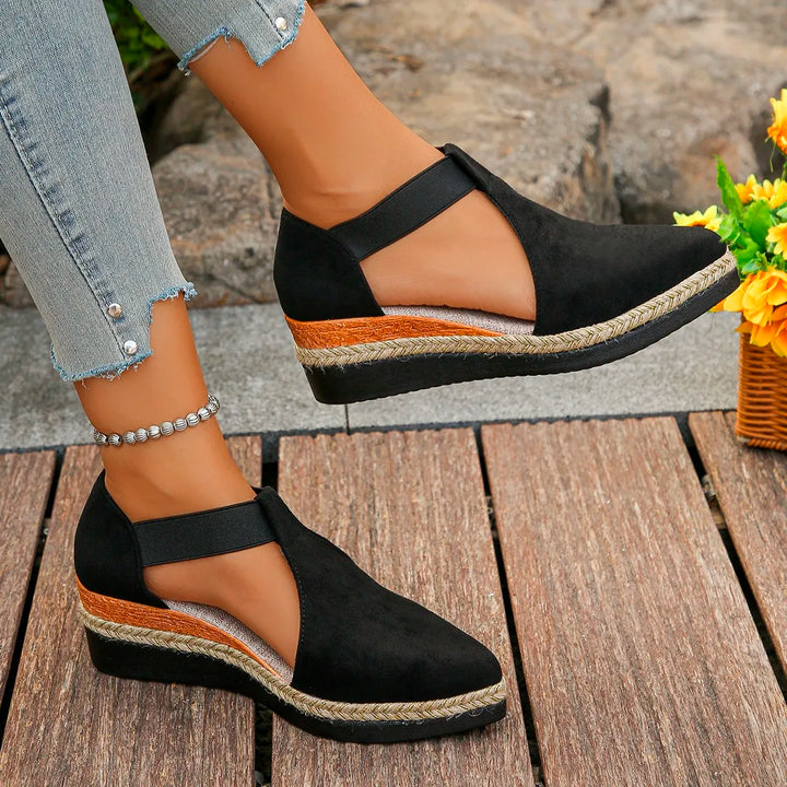 Mabella | Ortopediska sandaler med platå, ventilerande och avslappnade
