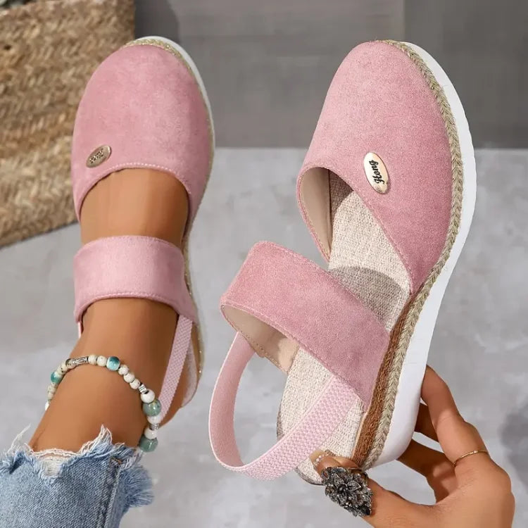 Antonella | Ortopediska sandaler med platå, ventilerande och avslappnade