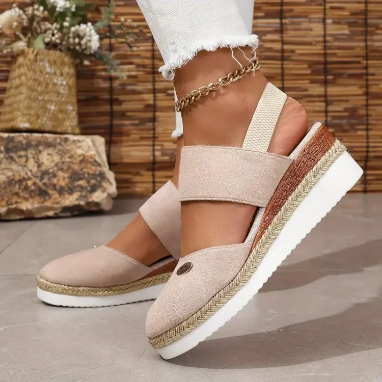 Antonella | Ortopediska sandaler med platå, ventilerande och avslappnade