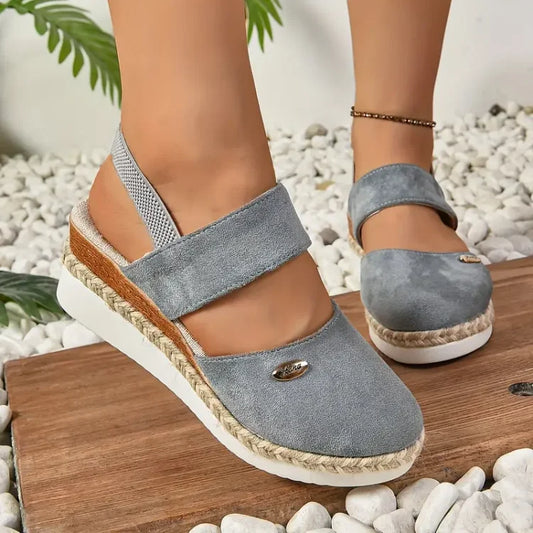 Antonella | Ortopediska sandaler med platå, ventilerande och avslappnade
