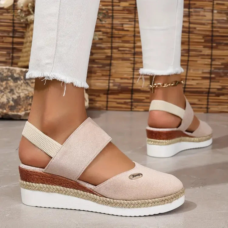 Antonella | Ortopediska sandaler med platå, ventilerande och avslappnade