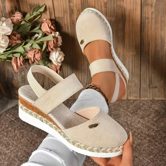 Antonella | Ortopediska sandaler med platå, ventilerande och avslappnade